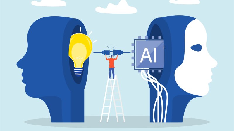 Picture of AI and heads